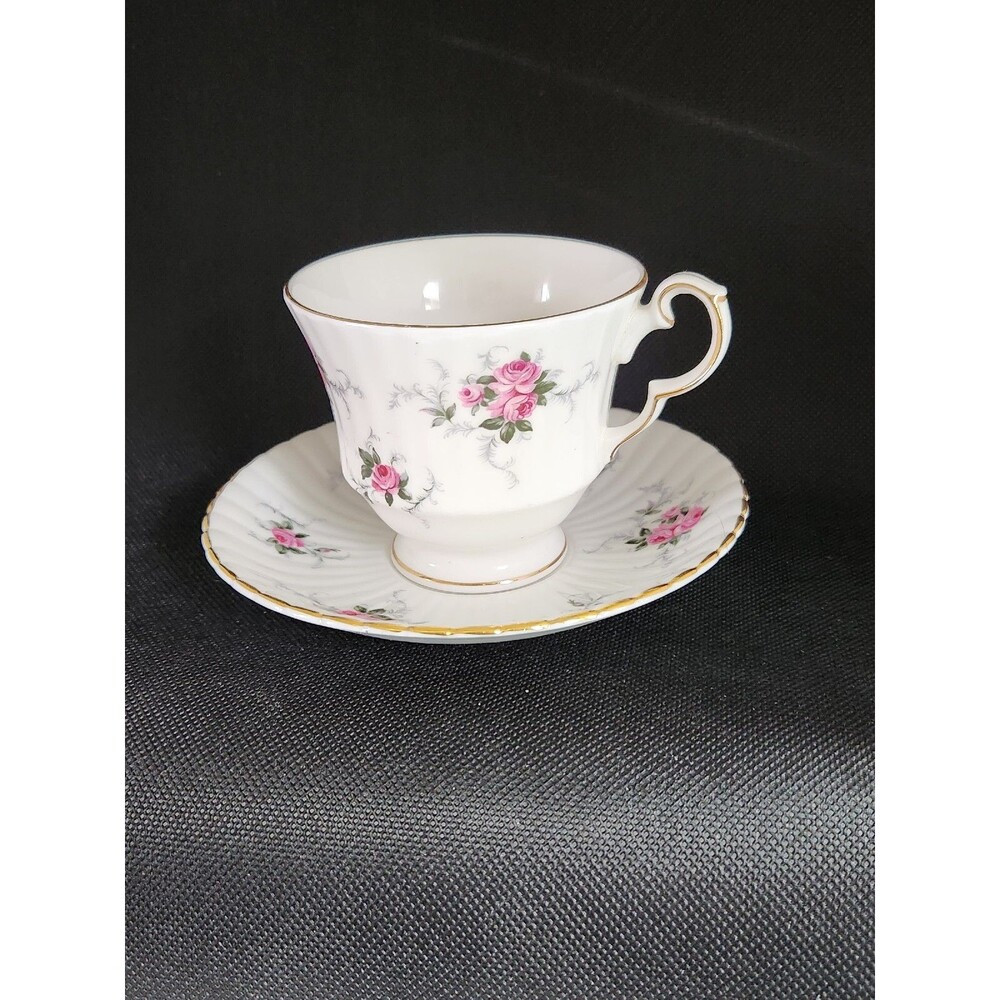 Princess House By Hammersley Tea Cup & Saucer Set In Windsor Rose Perfect!